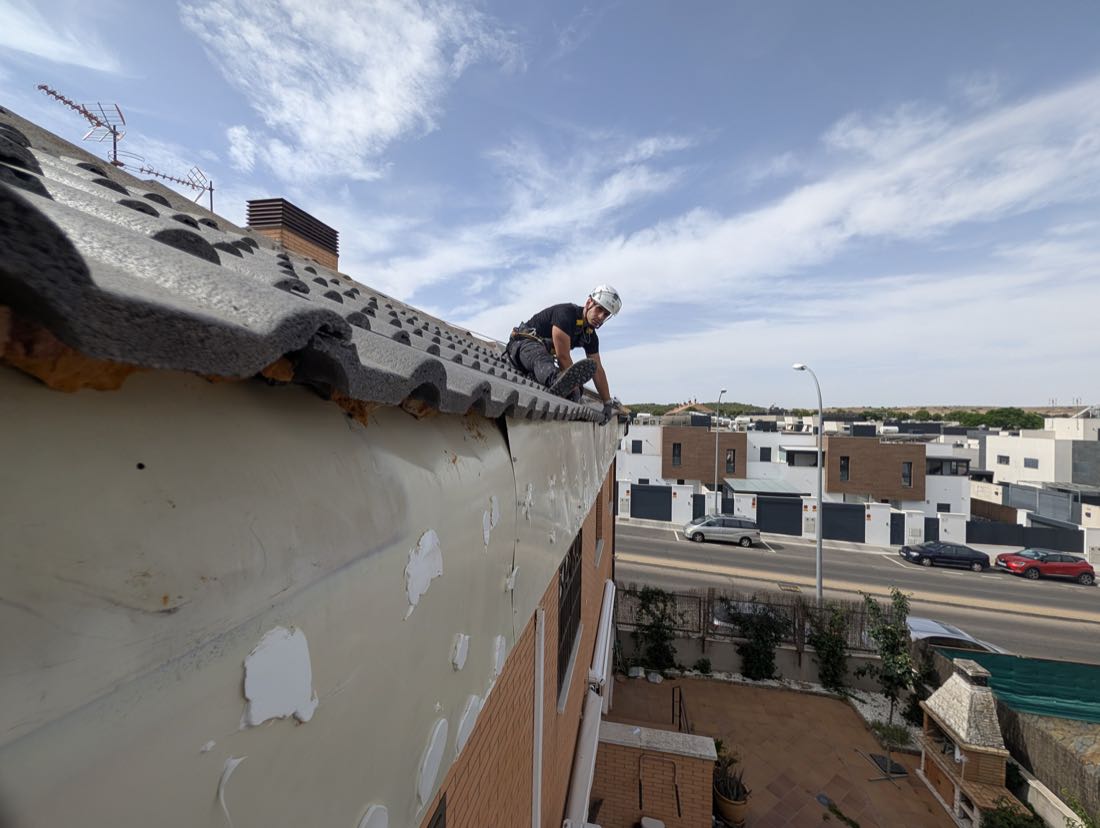 Técnico en cornisa - Acceso X Cuerda Madrid